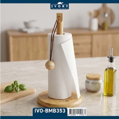 IVORY BAMBU DİK KAĞIT HAVLULUK 60*