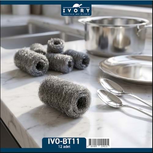IVORY 12Lİ BULAŞIK TELİ 120*
