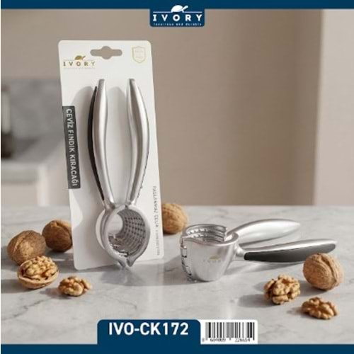 IVORY SATEN ÇELİK CEVİZ KIRACAĞI 15*