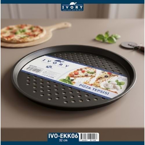 IVORY 32 CM PİZZA TEPSİSİ 100*