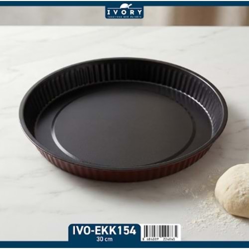 IVORY 30 CM TURTA FIRIN TEPSİSİ 100*