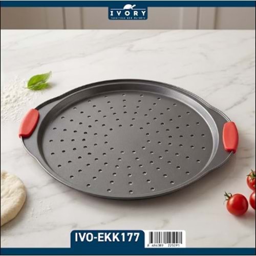 IVORY 38 CM BÜYÜK PİZZA TEPSİSİ 30*