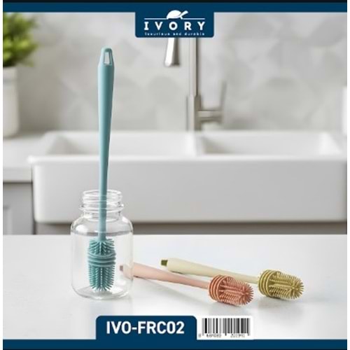 IVORY SİLİKON JUMBO BİBERON FIRÇASI 80*
