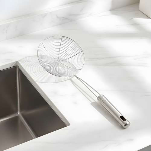 IVORY 14 CM SAPLI METAL KEVGİR 400*