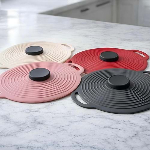 IVORY 23CM SİLİKON TENCERE KAPAĞI 72*