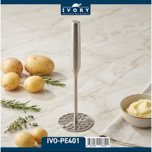 IVORY ÇELİK SAPLI PATATES EZİCİ 144*