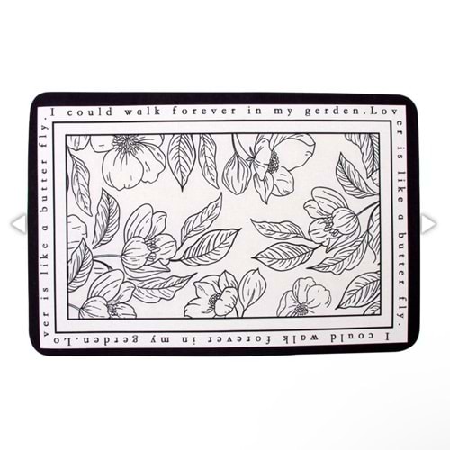 IVORY 38X58 KARE SİHİRLİ BANYO PASPASI 100*