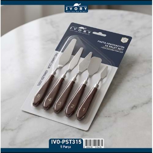 IVORY 5 PARÇA PASTA ŞEKİLLENDİRİCİ 25*