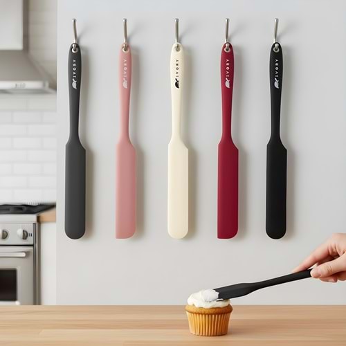 IVORY SİLİKON KÜÇÜK KREMA SPATULASI PK36 360*