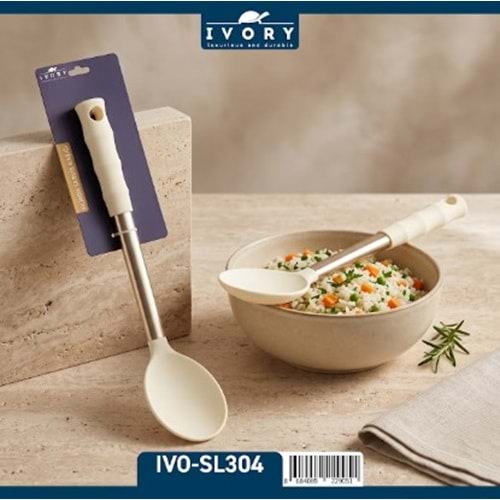 IVORY GOLD SERİSİ SİLİKON SERVİS KAŞIĞI 24*