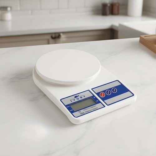 IVORY 10 KG DİJİTAL MUTFAK TERAZİSİ 40*