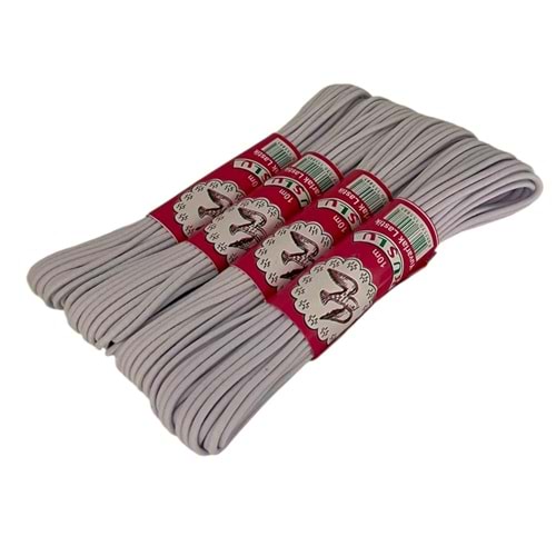 KUŞLU LASTİK YUVARLAK 10MT (EKONOMİK) (30x20) *600