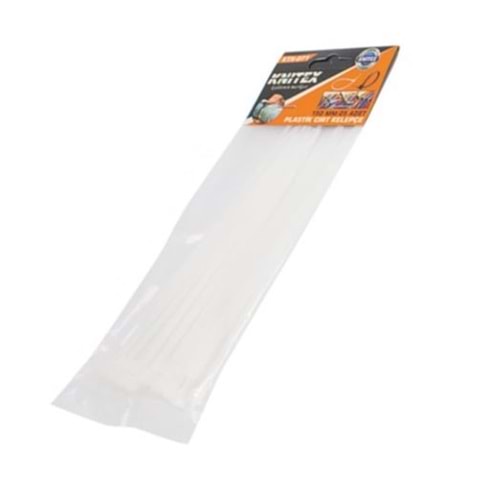 KNITEX BEYAZ 3,6X150MM 25Lİ ÇIRT KELEPÇE KABLO BAĞI
