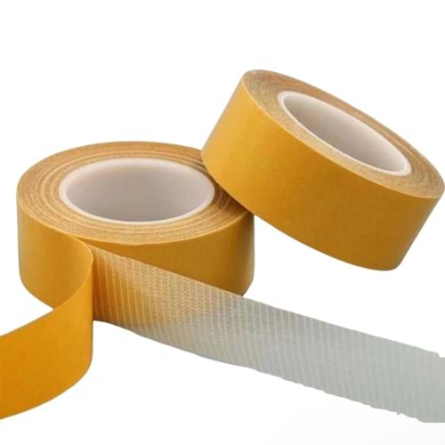 LOTUS AĞ TAKVİYELİ ÇİFT TARAFLI BANT 30MMX10MT