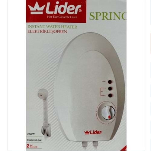 LİDER ELEKTRİKLİ ŞOFBEN