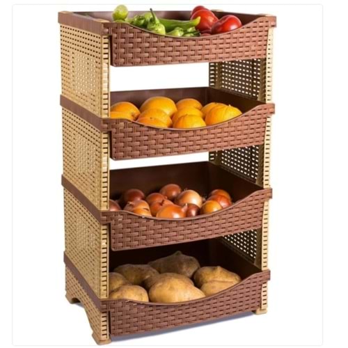 ALKAN RATTAN KATLI SEBZELİK