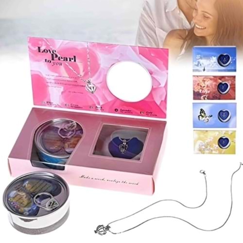 MÜJGAN İSTİRİDYE KOLYE HEDİYELİK KUTU