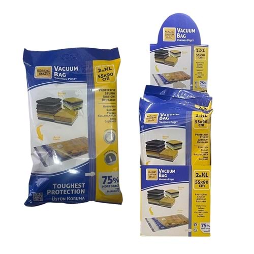 MAGIC SAVER 2Lİ VAKUMLU HURÇ XL 55X90 *10 / *48