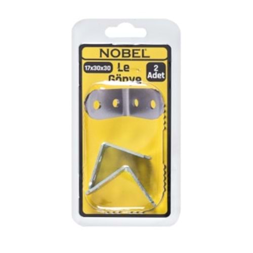 NOBEL FIX LE GÖNYE 17X30X30 (2MM) 2 Lİ 12*