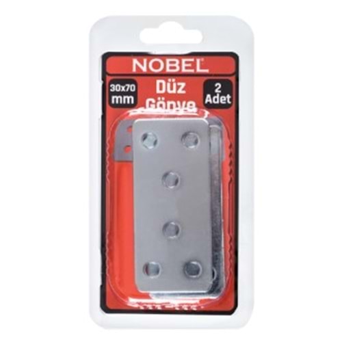 NOBEL FIX DÜZ GÖNYE 30X70 (2MM) 2 Lİ