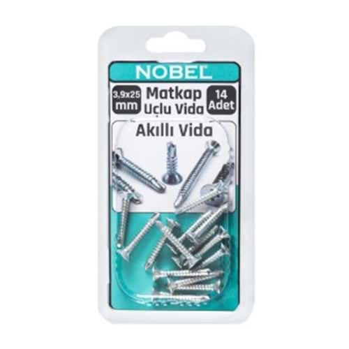 NOBEL FIX YHB MATKAP UÇLU VİDA 3,9 X 25 MM 14