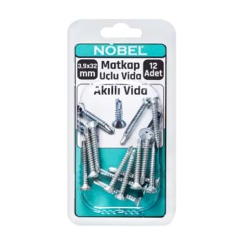 NOBEL FIX YHB MATKAP UÇLU VİDA 3,9 X 32 MM 12 12*