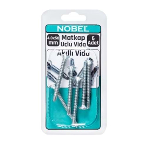 NOBEL FIX YHB MATKAP UÇLU VİDA 4,8 X 50 MM 6