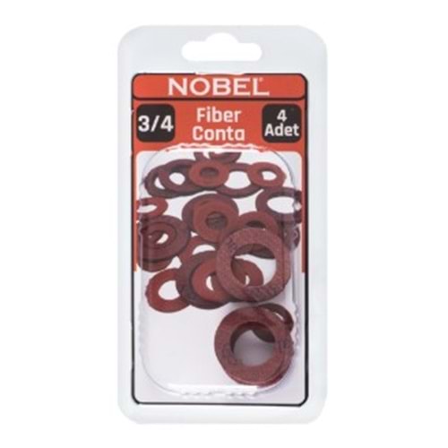 NOBEL FIX FİBER CONTA PVC 3/4 4 LÜ 12*