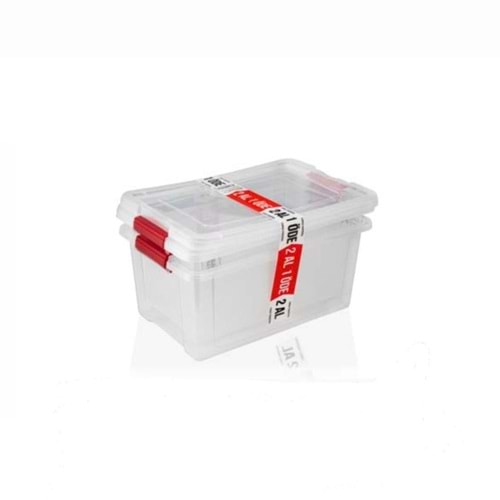 ORGANİZERS FRESH CLINK SAKLAMA KABI 2Lİ SET 9,0LT X2 12*