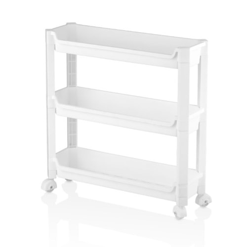 ORGANİZERS RAFTY 3 KATLI TEKERLEKLİ RAF ORGANİZERS