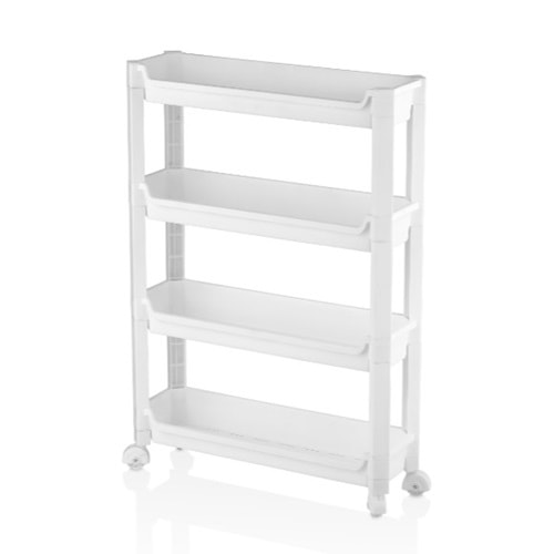 ORGANİZERS RAFTY 4 KATLI TEKERLEKLİ RAF ORGANİZERS