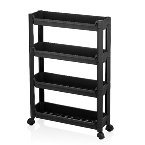 ORGANİZERS RAFTY GENİŞ 4 KATLI TEKERLEKLİ RAF ECO ORGANİZERS