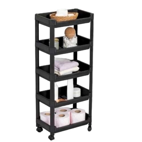 ORGANİZERS 5 KATLI TEKERLEKLİ RAF ORGANİZERS