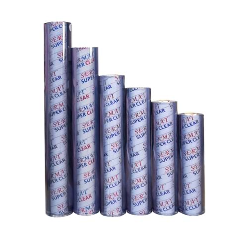 SERMAT PVC ŞEFFAF 70CM 15MT