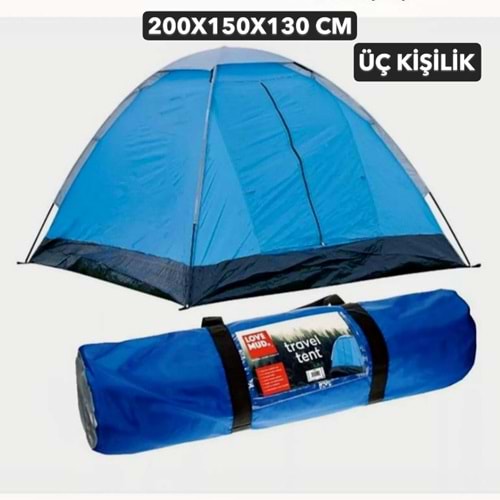 ÇADIR 200X150X130CM ÜÇT KİŞİLİK