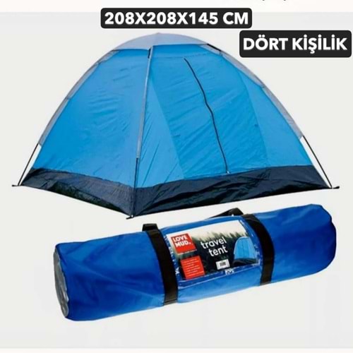 ÇADIR 208X208X145CM DÖRT KİŞİLİK