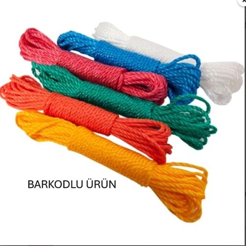 10 MT ÇAMAŞIR İPİ *24 BARKODLU ÜRÜN