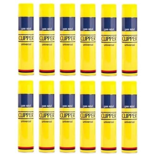 CLIPPER ÇAKMAK GAZI 250ML *12