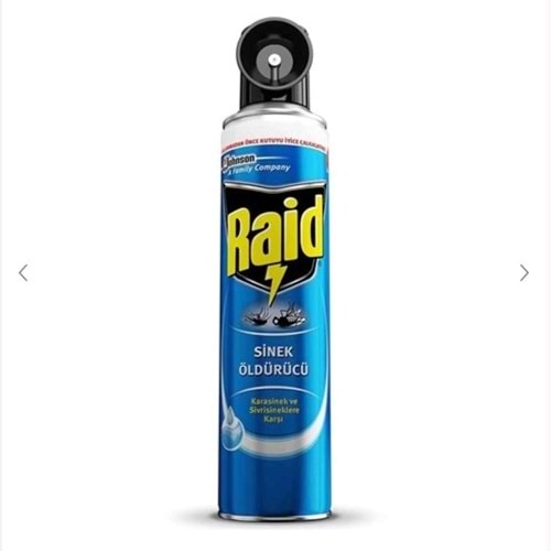 RAİD SİNEK ÖLDÜRÜCÜ SPREY 300ML 229G