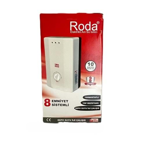 RODA ELEKTRİKLİ ANİ SU ISITICI ELEKTRİKLİ ŞOFBEN