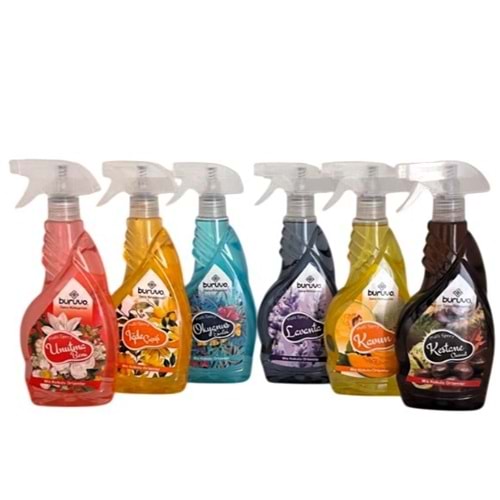 BURUVO MULTİ SPREY LAVANTA ODA KOKUSU SPREYLİ *24