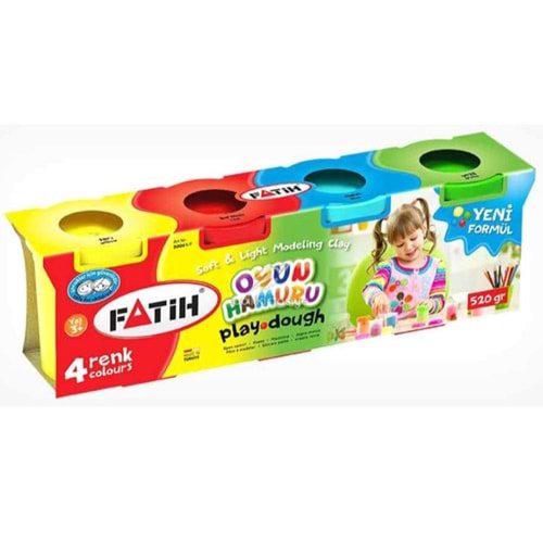 FATİH OYUN HAMURU 4 ADET 520GR