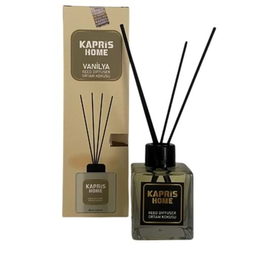 KAPRİS HOME VANİLYA ÇUBUKLU ODA KOKUSU 100ML *48