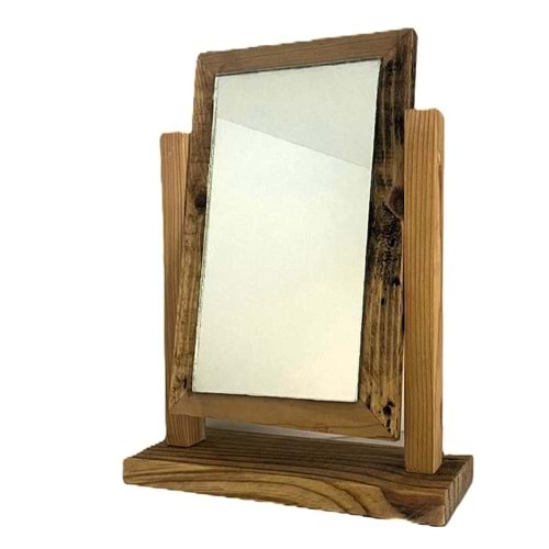 AHŞAP STANDLI AYNA 20X25