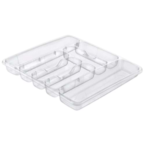 SAGLIK JUMBO ÇEKMECE KAŞIKLIK ŞEFFAF