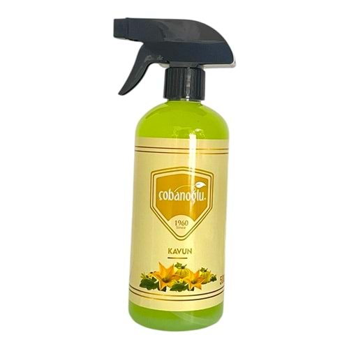 ÇOBANOĞLU KAVUN ODA KOKUSU SPREYLİ 500ML *12