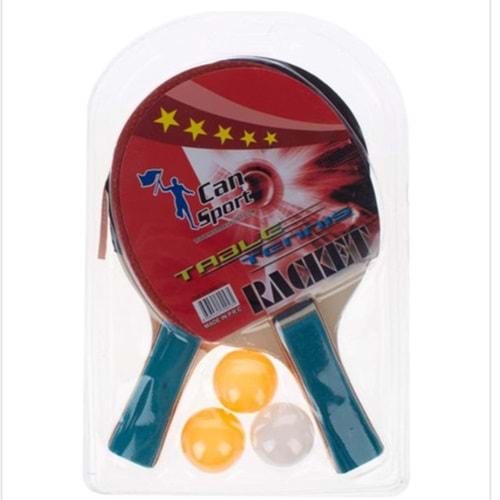 CAN SPORT RAKET SET 3 TOPLU MASA TENİSİ RAKET SET