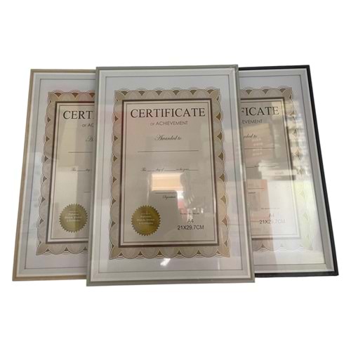 VADİ MİRA AHŞAP A4 ÇERÇEVE 21X29,7CM 24*