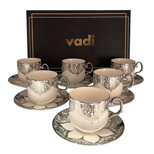VADİ OREGON NESKAHVE FİNCAN TAKIMI 6 LI 180ML 12*