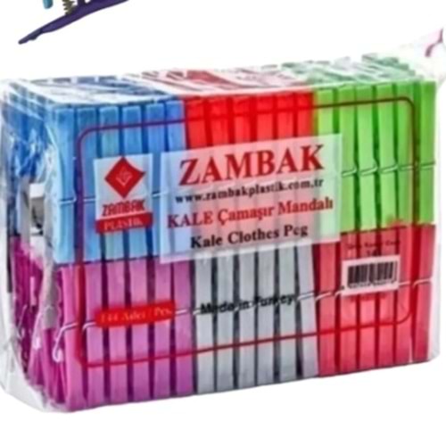 ZAMBAK KALE ÇAMAŞIR MANDALI GROSA